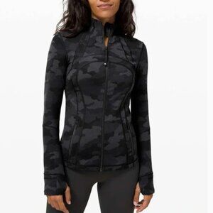 LULULEMON Define Jacket *Luon in Heritage 365 Camo Deep Coal Multi Sz 10 - NWT!!